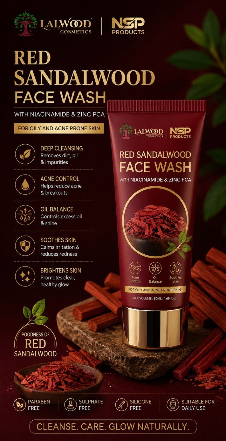 Red Sandalwood Face Wash
