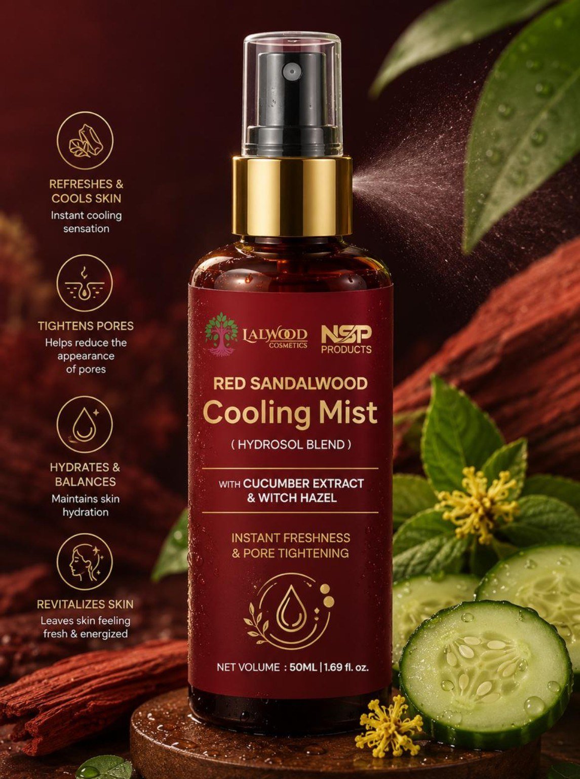 Red Sandalwood Cooling Mist