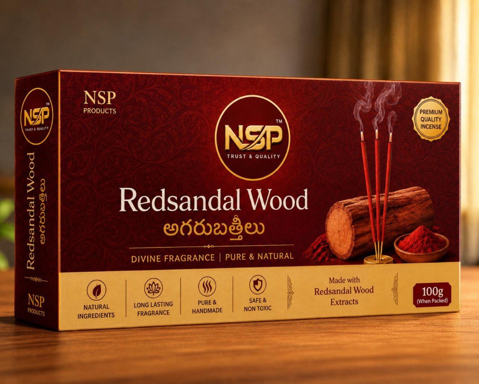 Redsandal Wood Incense